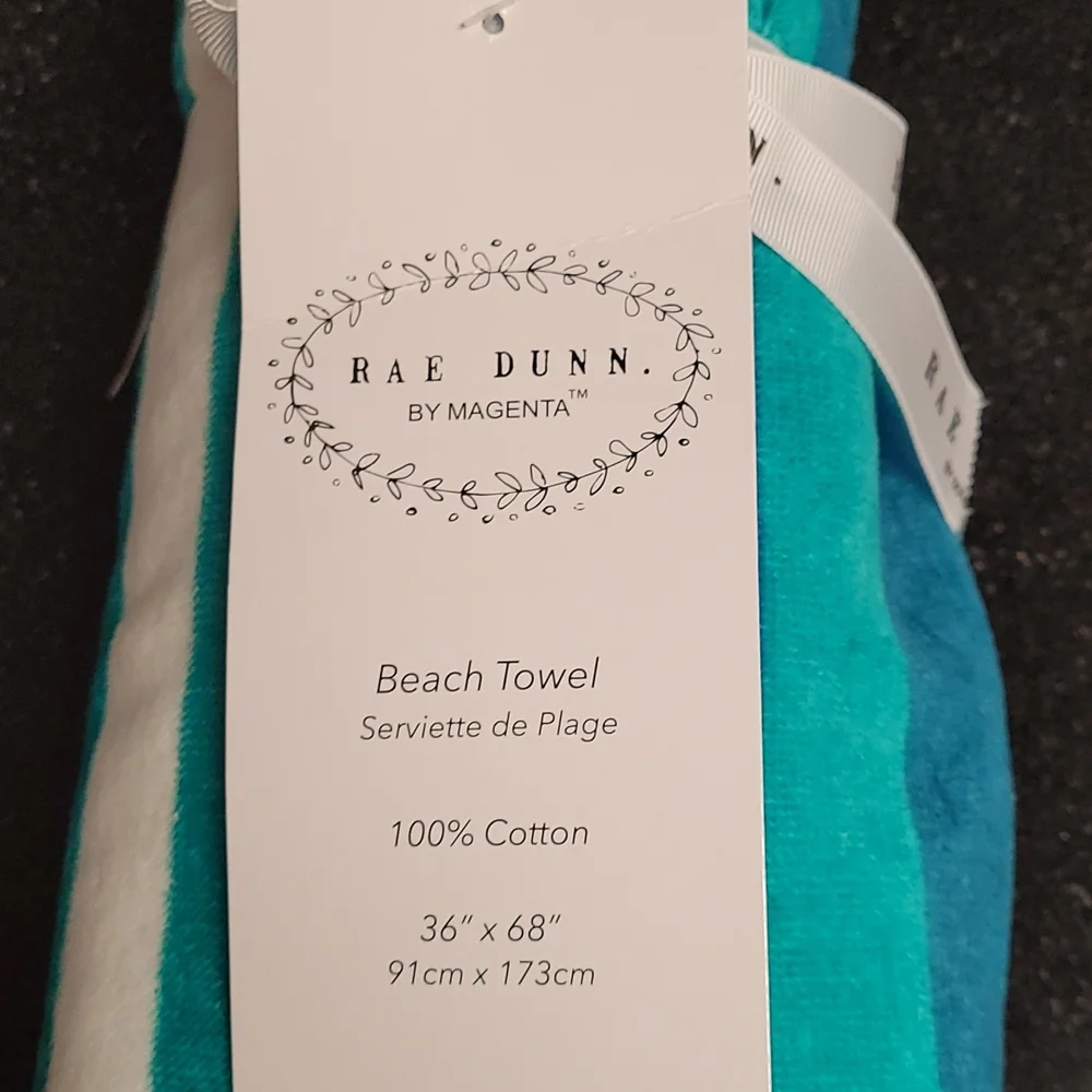 Rae Dunn Beach Towel